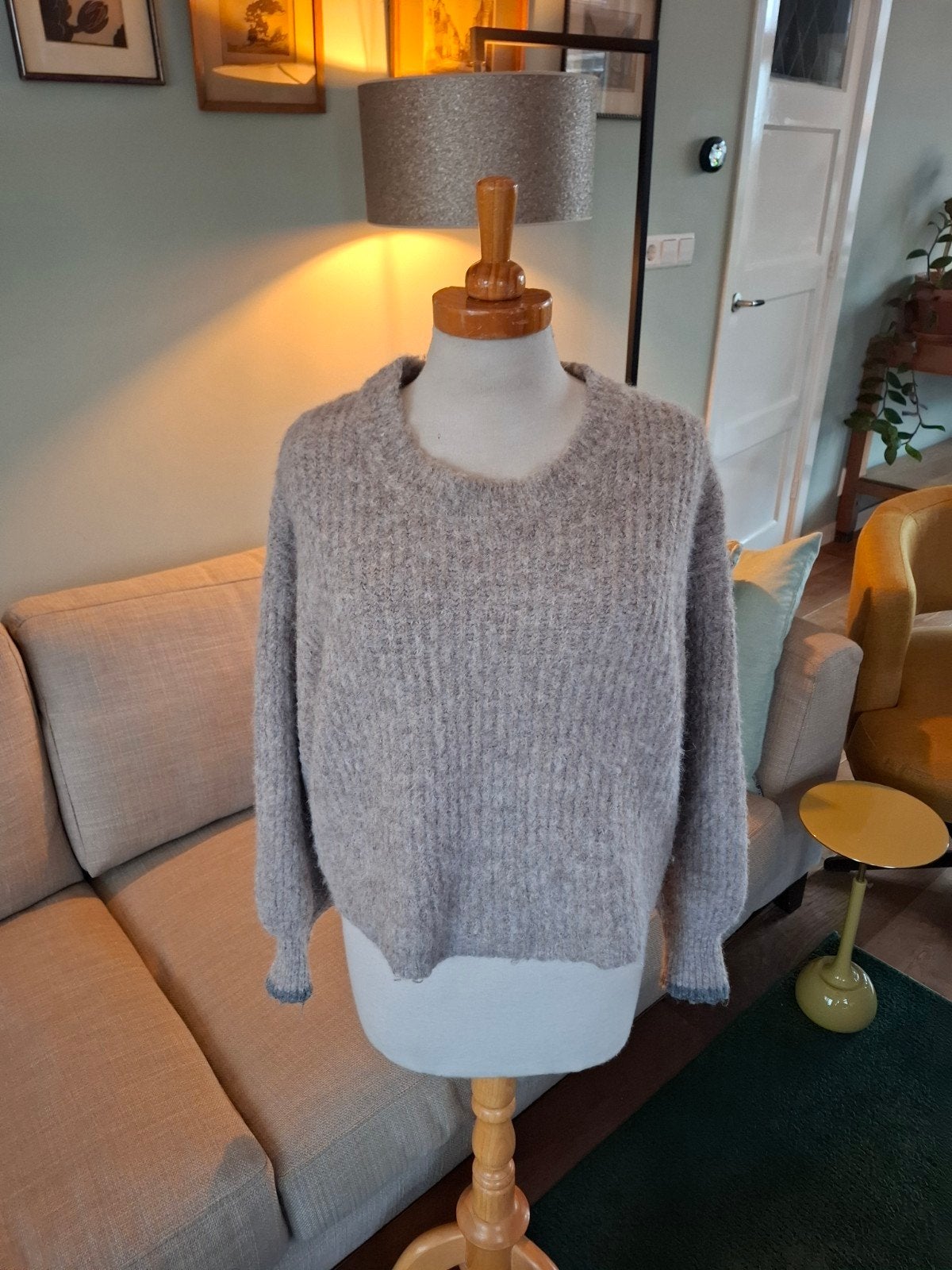 Co couture trui maat m, Maat 38/40 (M), Ophalen of Verzenden, Zo goed als nieuw, Grijs