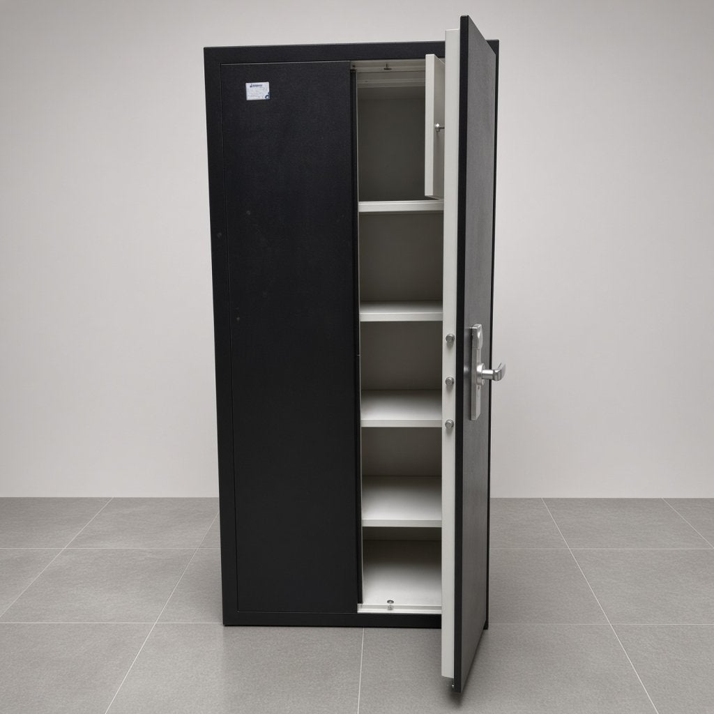 Polifer brandvertragende kluiskast 196x91x57 cm 2 sleutels, Niet ingevuld, Gebruikt, Niet ingevuld, Niet ingevuld