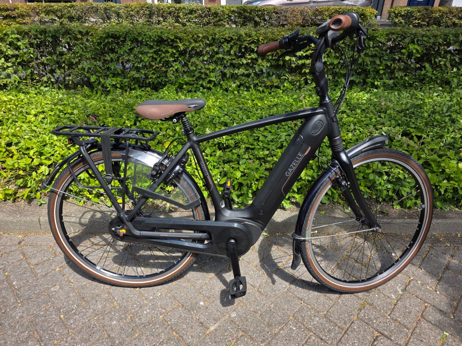Gazelle Grenoble met Bosch middenmotor en 500wh accu, Versnellingen, Ophalen of Verzenden, Zo goed als nieuw, Gazelle