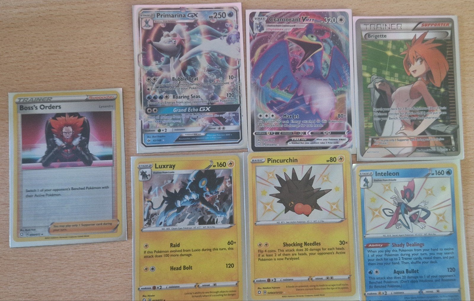 Pokémon Kaarten Collectie, Verzenden, Zo goed als nieuw, Meerdere kaarten, Foil