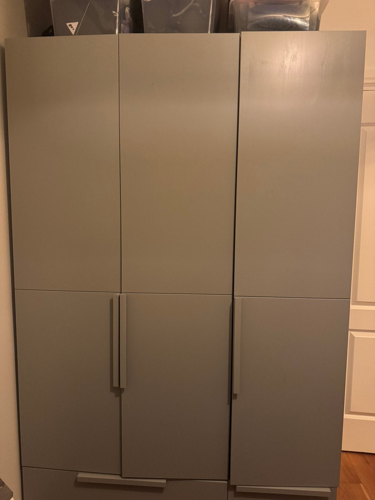 WOOOD Pure 3-drs kast 215x142x60 cm, Ophalen, Gebruikt, 25 tot 50 cm