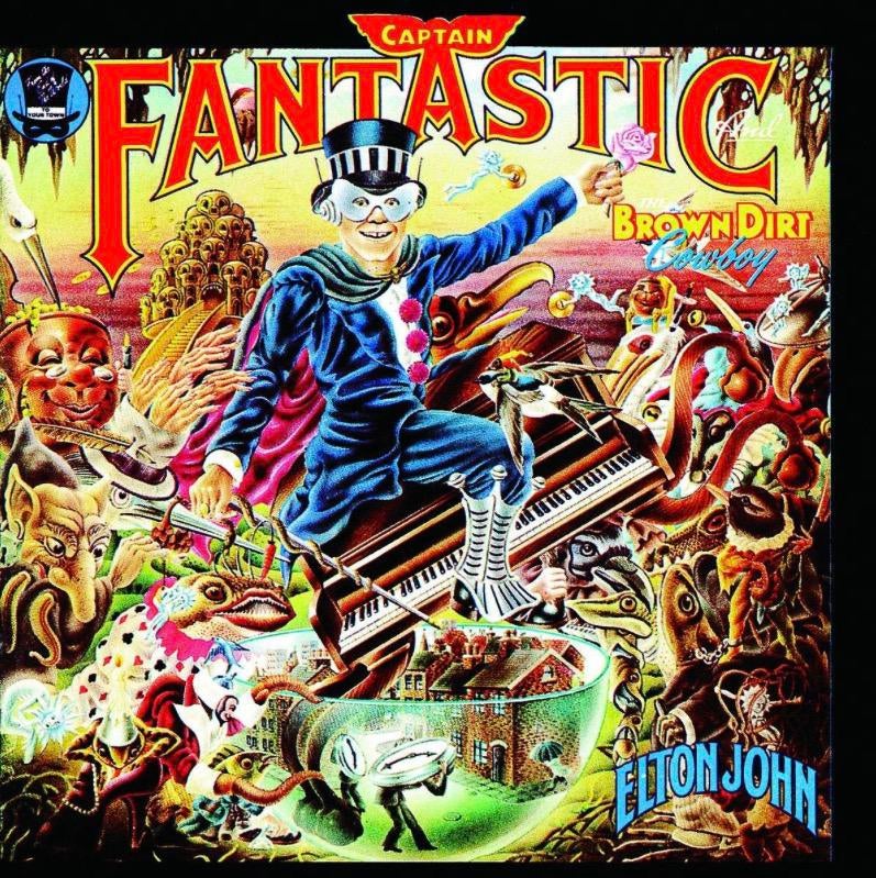 CD Elton John - Captain Fantastic, Ophalen of Verzenden, Zo goed als nieuw