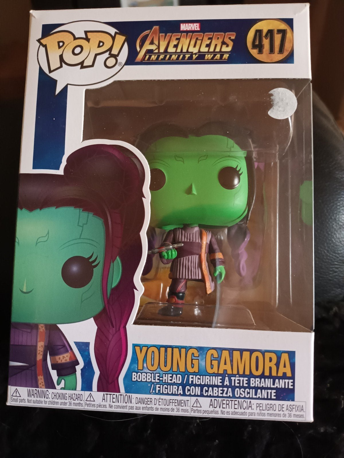 Funko Pop! Young Gamora #417 - Avengers Infinity War, Verzamelen, Poppetjes en Figuurtjes, Zo goed als nieuw, Ophalen of Verzenden