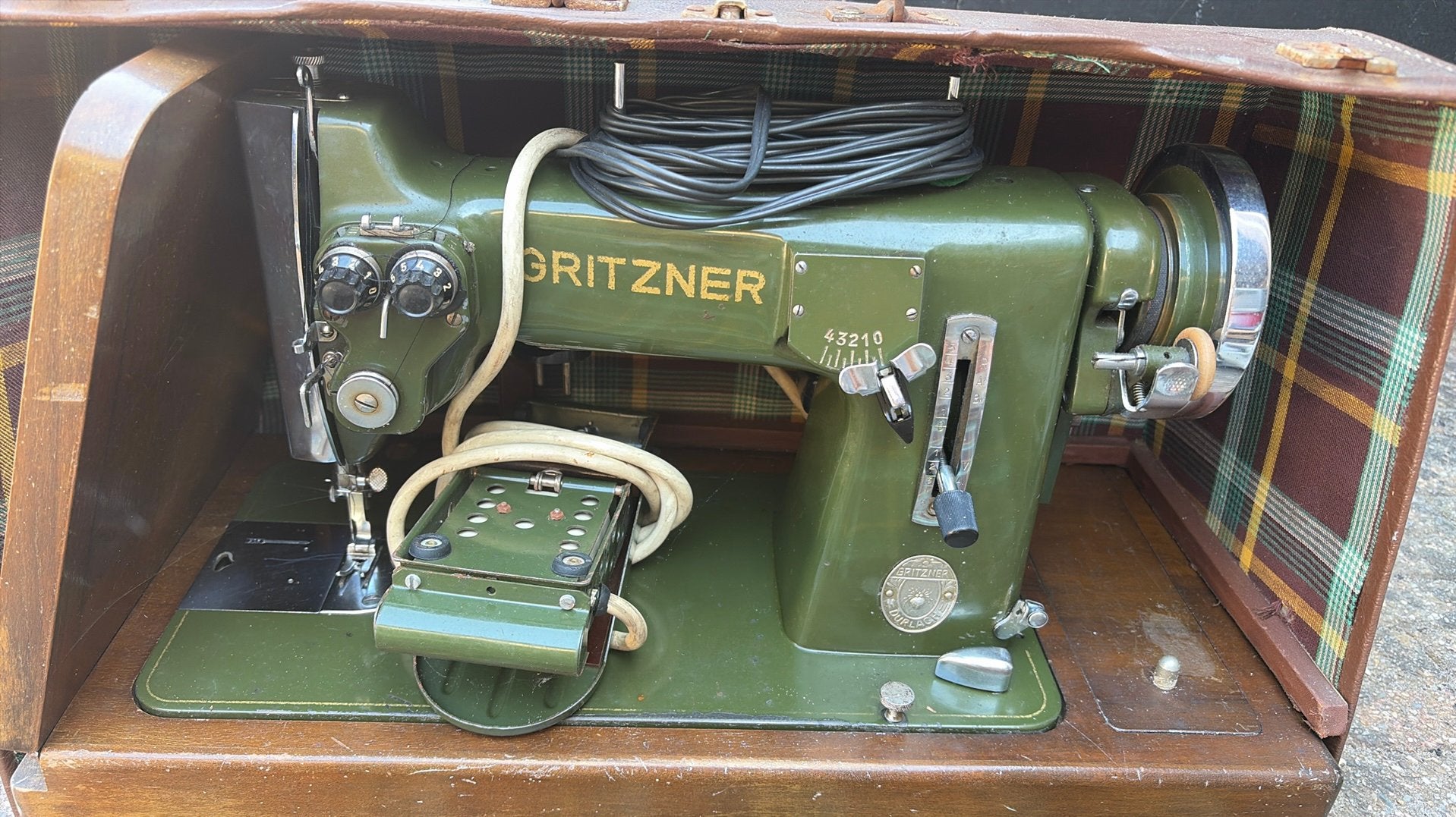 Gritzner Durlagh naaimachine in zeer mooie staat!, Ophalen
