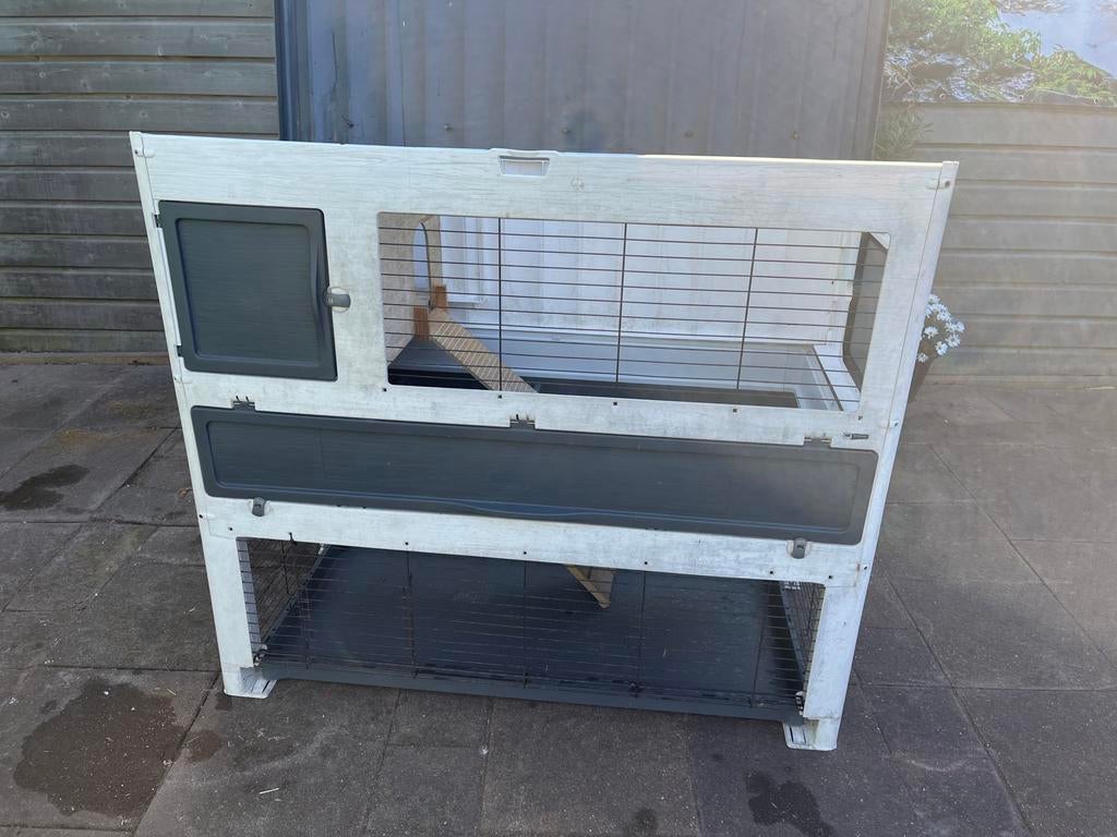 Ferplast Cavia of komijnenhok, Dieren en Toebehoren, Knaagdieren en Konijnen | Hokken en Kooien, Ophalen, 90 cm of meer, Konijn