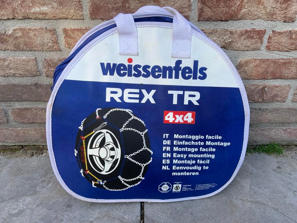 Sneeuwkettingen Weissenfels REX TR 4x4 (15-18 inch), Ophalen, Nieuw