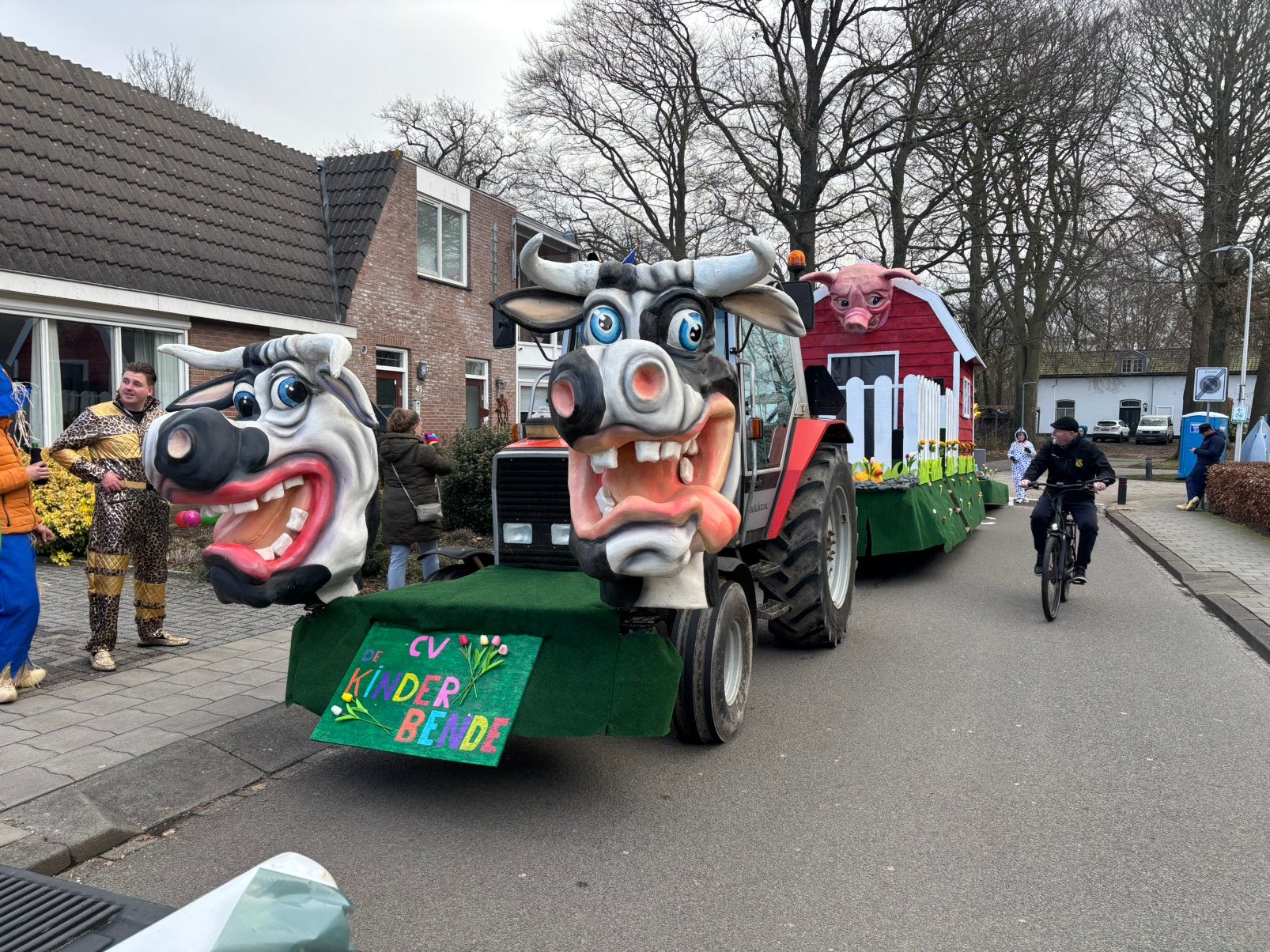 Carnavals wagen    Onderdelen ook los tekoop, Ophalen, Zo goed als nieuw