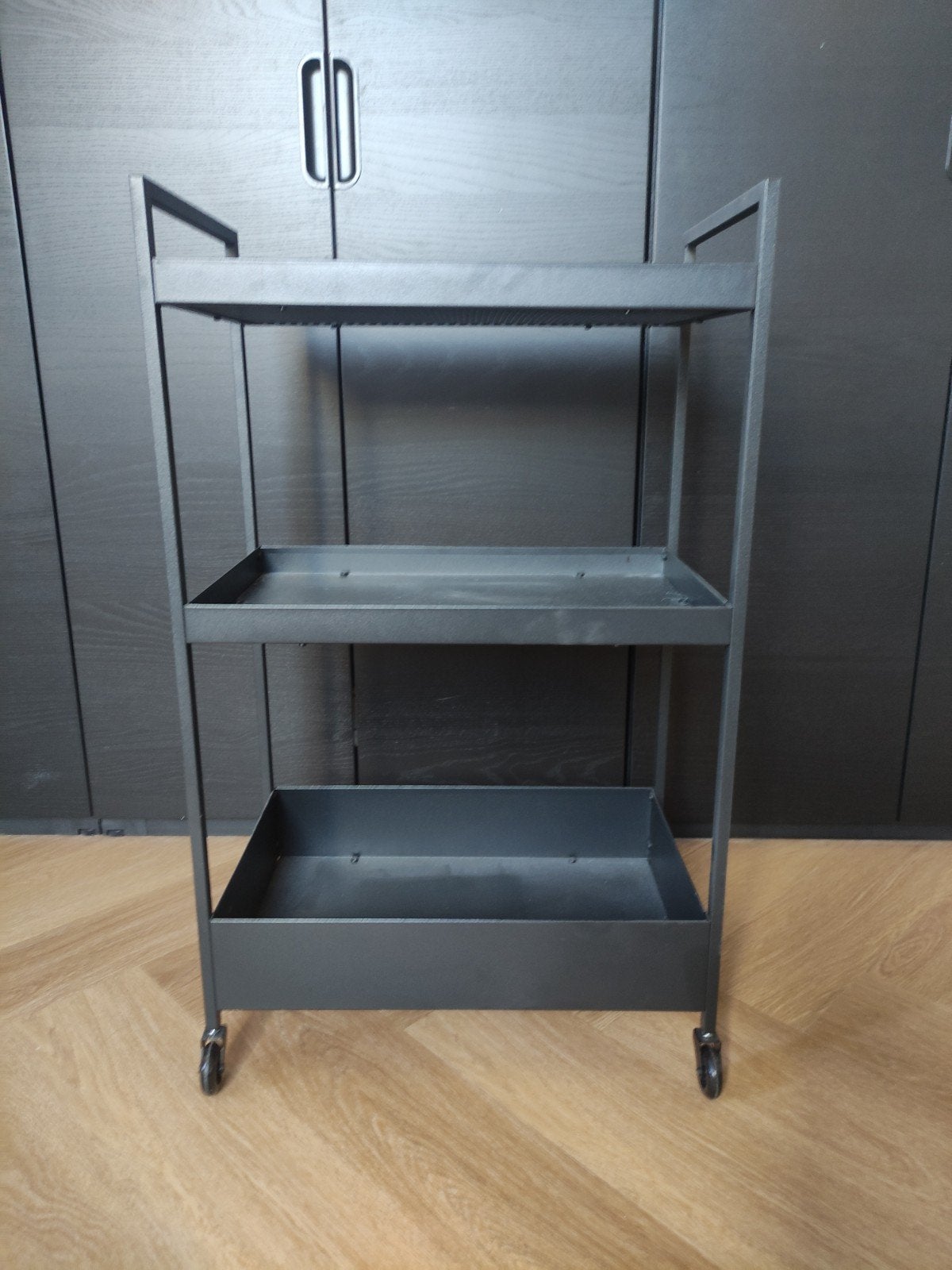 IKEA RÅSKOG Roltafel / Serveerwagen - Antraciet, Ophalen