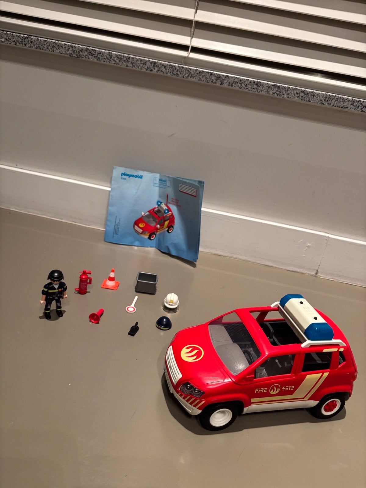 Playmobil City Action brandweerauto, Kinderen en Baby's, Speelgoed | Playmobil, Ophalen, Gebruikt
