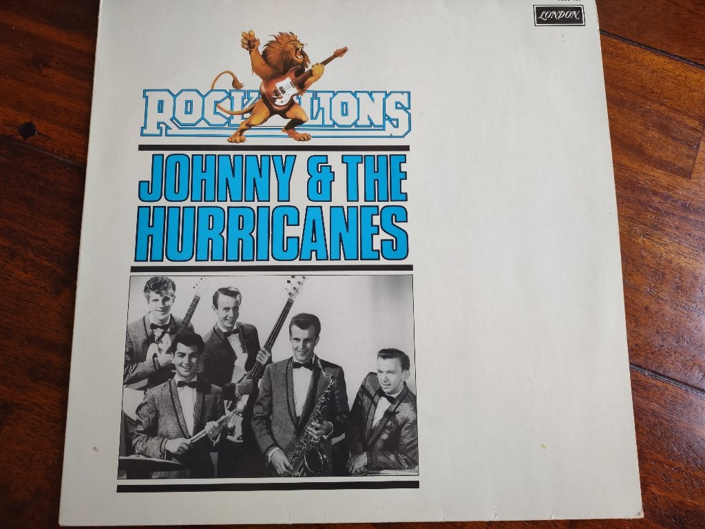 LP - Johnny & The Hurricanes - Rock Lions, Ophalen of Verzenden, Zo goed als nieuw, 12 inch, Rock-'n-roll