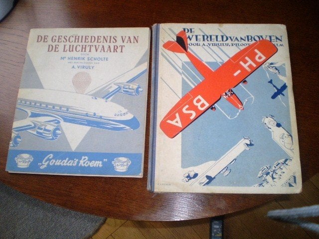 BOEK: DE WERELD VAN BOVEN. A. VIRULY KLM PILOOT 1938, Ophalen of Verzenden, Boek of Tijdschrift