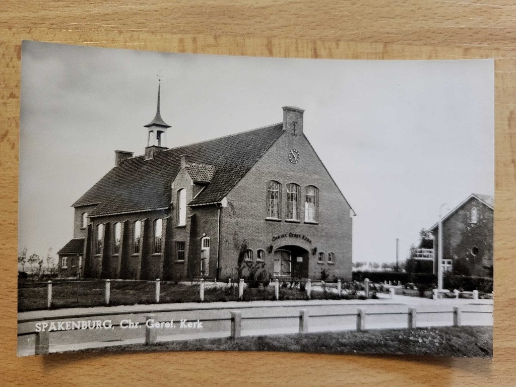 ansicht Bunschoten Spakenburg Kerk, Ophalen of Verzenden, Voor 1920, Utrecht