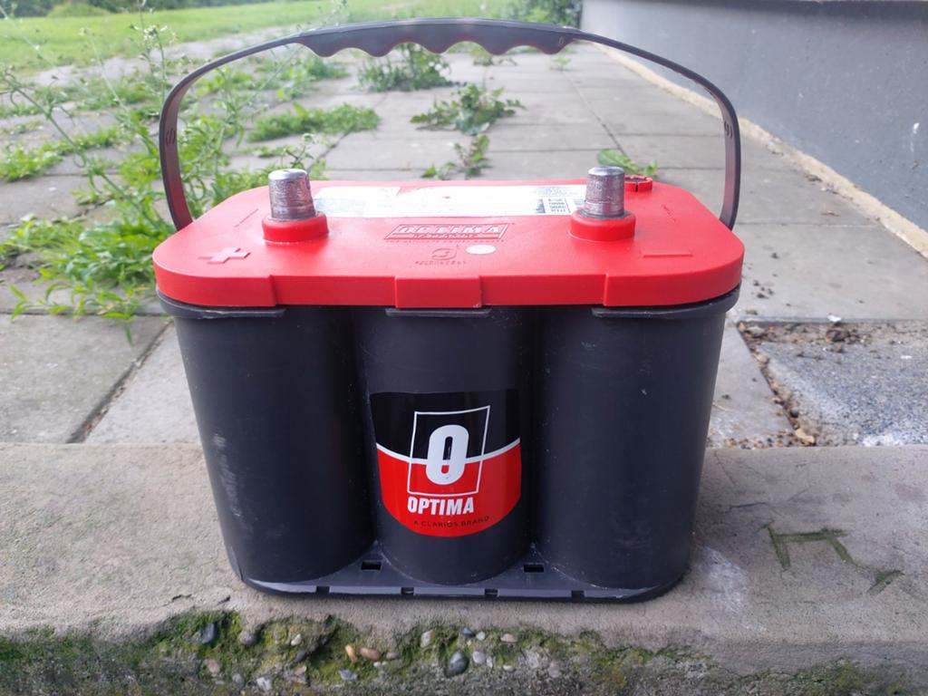 Optima Redtop Accu Nieuwste type Clarios 12V 50Ah ZGAN, Ophalen, Nieuw, Universele onderdelen