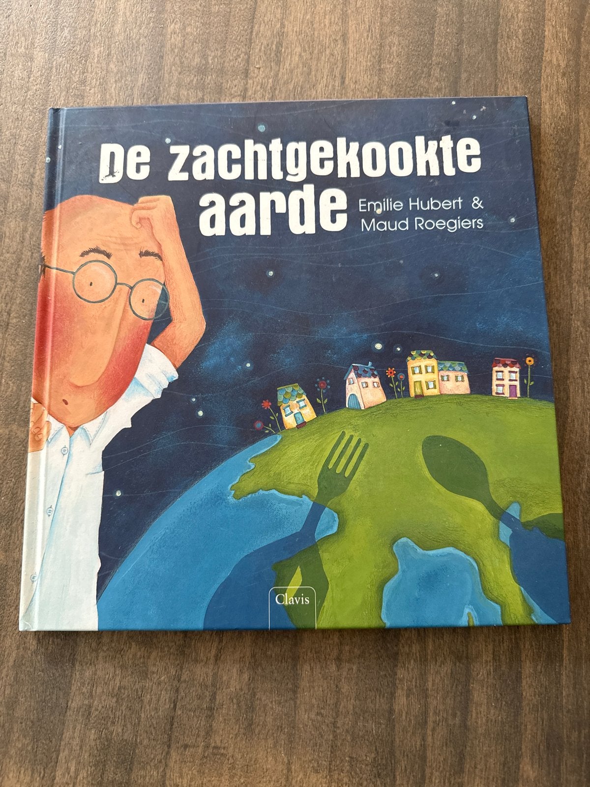 De zachtgekookte aarde - Prentenboek over klimaatverandering, Boeken, Jongen of Meisje, Ophalen of Verzenden, Zo goed als nieuw