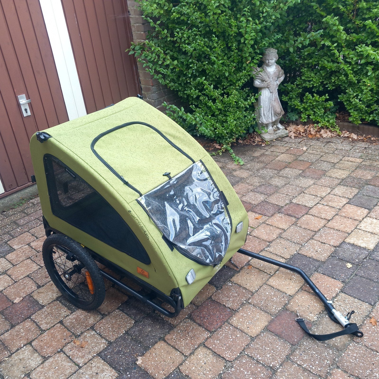 honden fietskar, Ophalen, Gebruikt, Opvouwbaar, Hondenkar