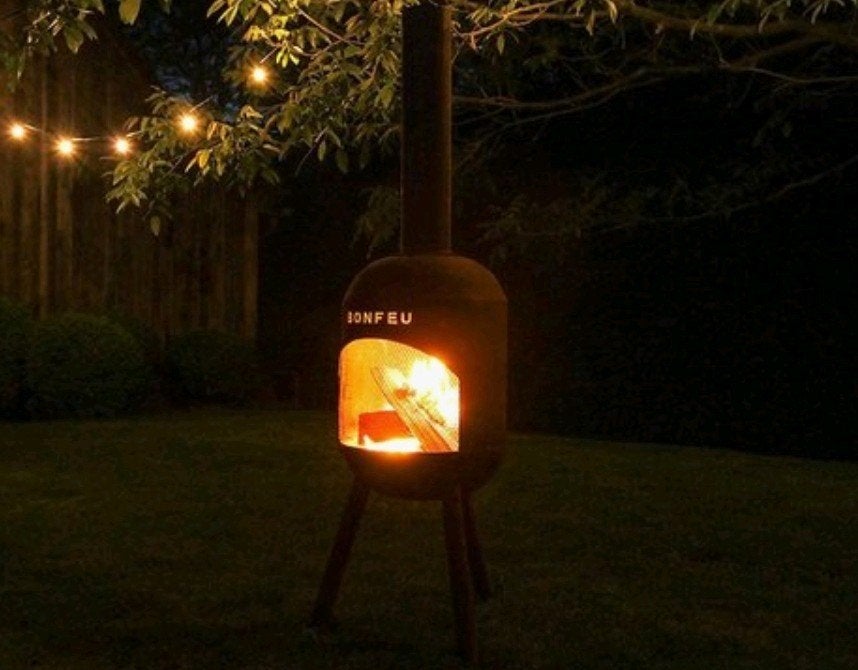 Bonfeu BonBono tuinhaard 165cm BBQ / Grill /Vuurhaard, Ophalen, Zo goed als nieuw