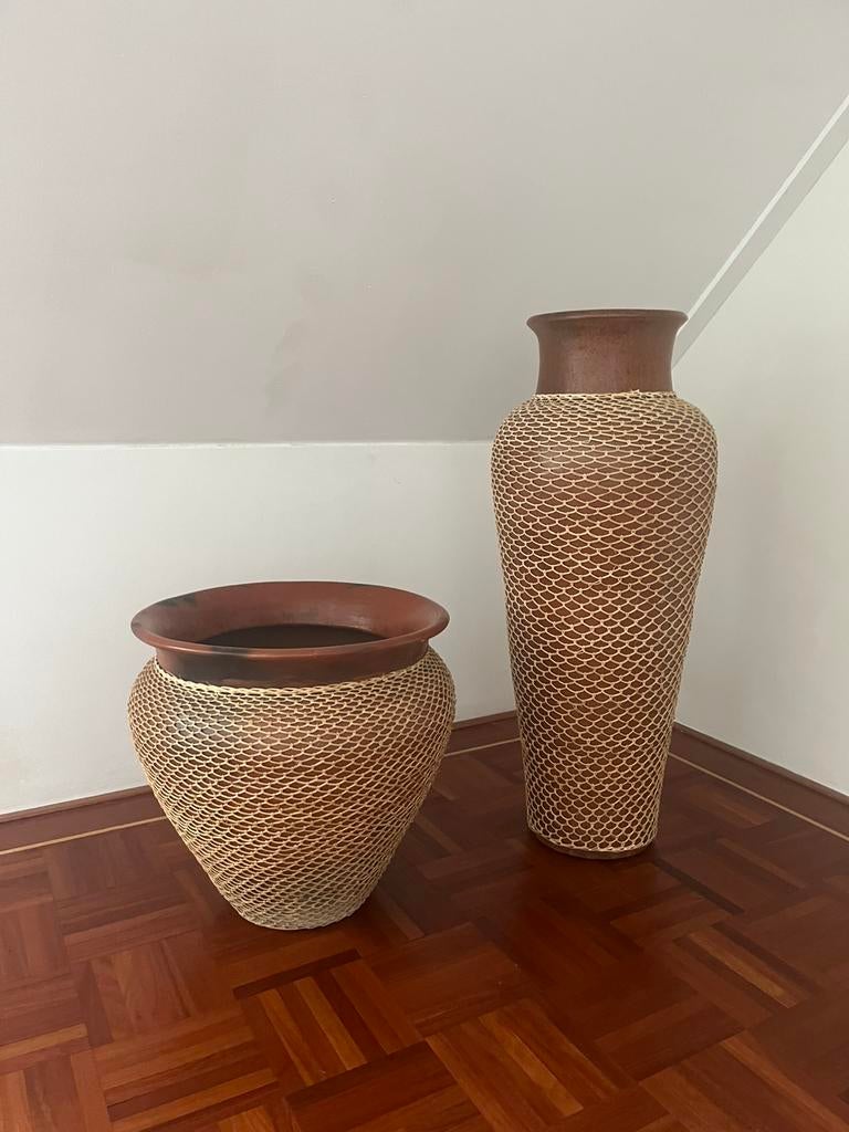 Vaas en bloempot voor binnen, Ophalen, Zo goed als nieuw, Overige kleuren, Minder dan 50 cm