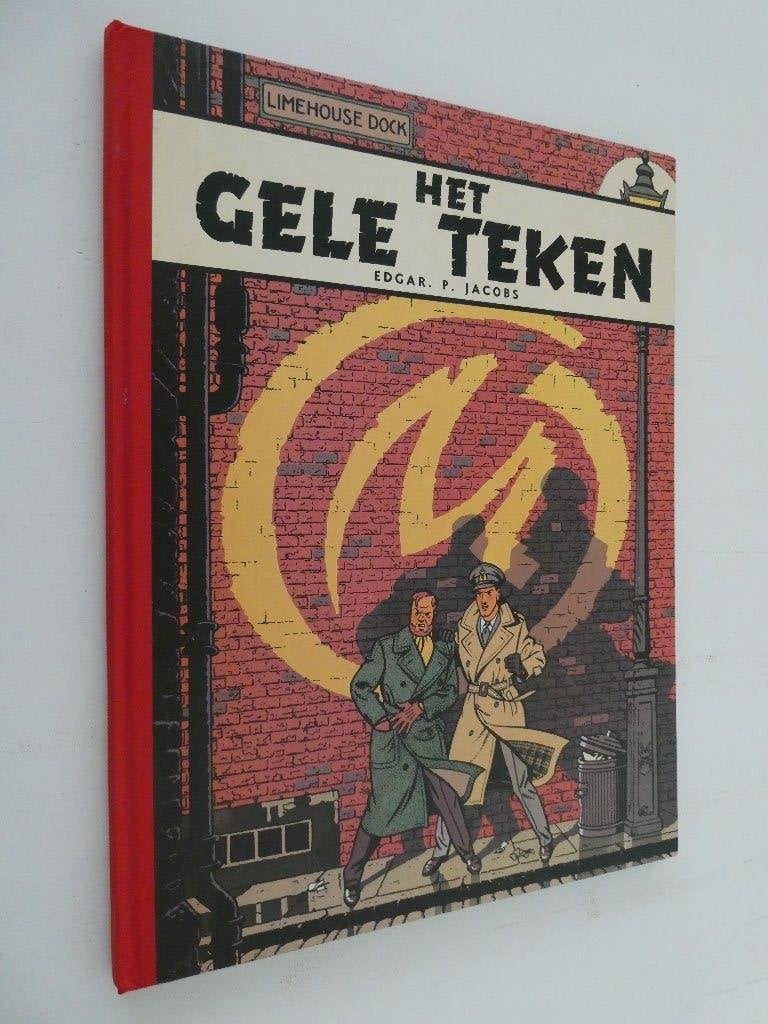 Blake en Mortimer  - 03_HC_G_Het gele teken [Blue Circel, gr, Eén stripboek, Ophalen of Verzenden, Gelezen, Jacobs, Edgar Pierre