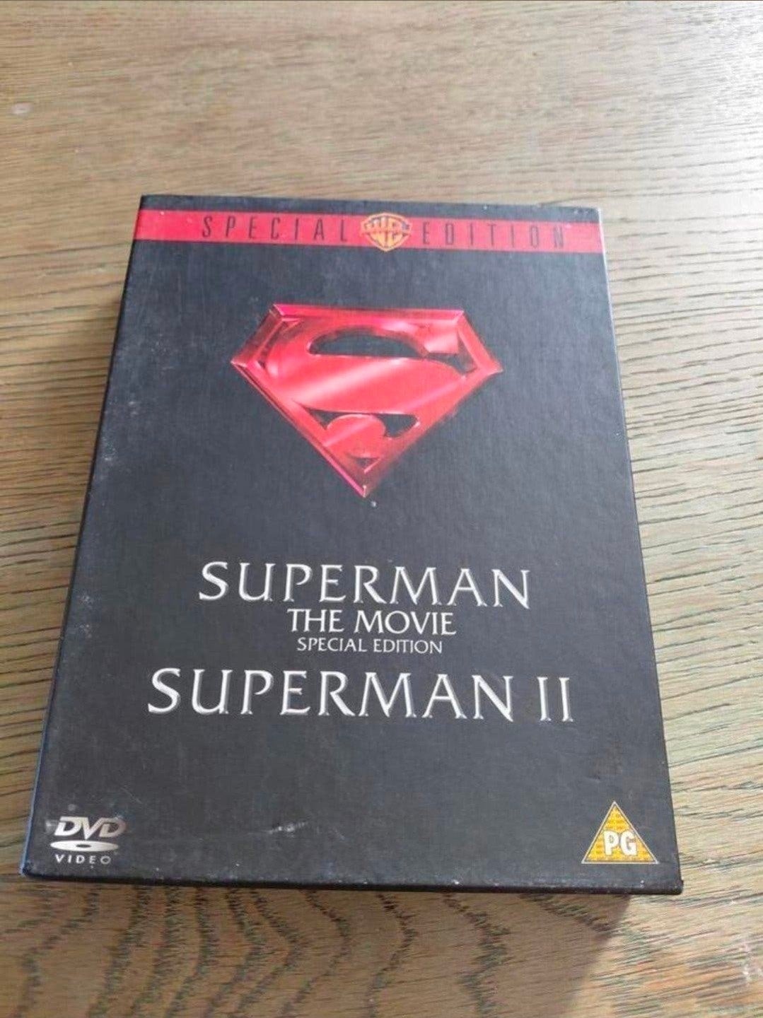 Christopher Reeve Superman 1 en 2 dvd box. Richard Donner., Cd's en Dvd's, Vanaf 6 jaar, Ophalen of Verzenden, Gebruikt, Fantasy