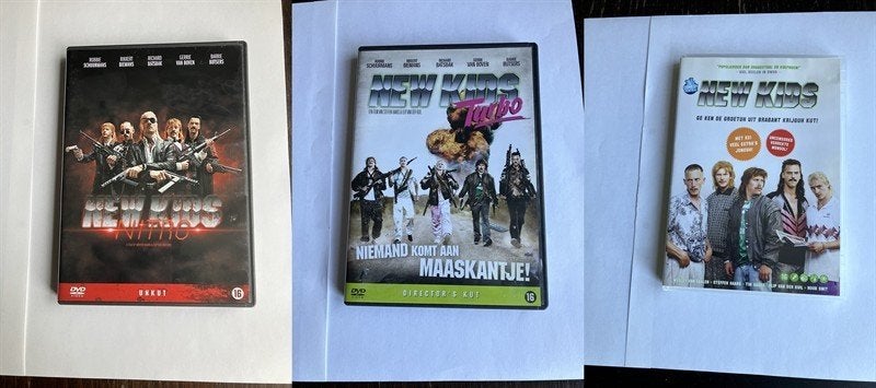 new kids 1 2 3 dvd turbo nitro, Alle leeftijden, Ophalen of Verzenden, Zo goed als nieuw, Komedie