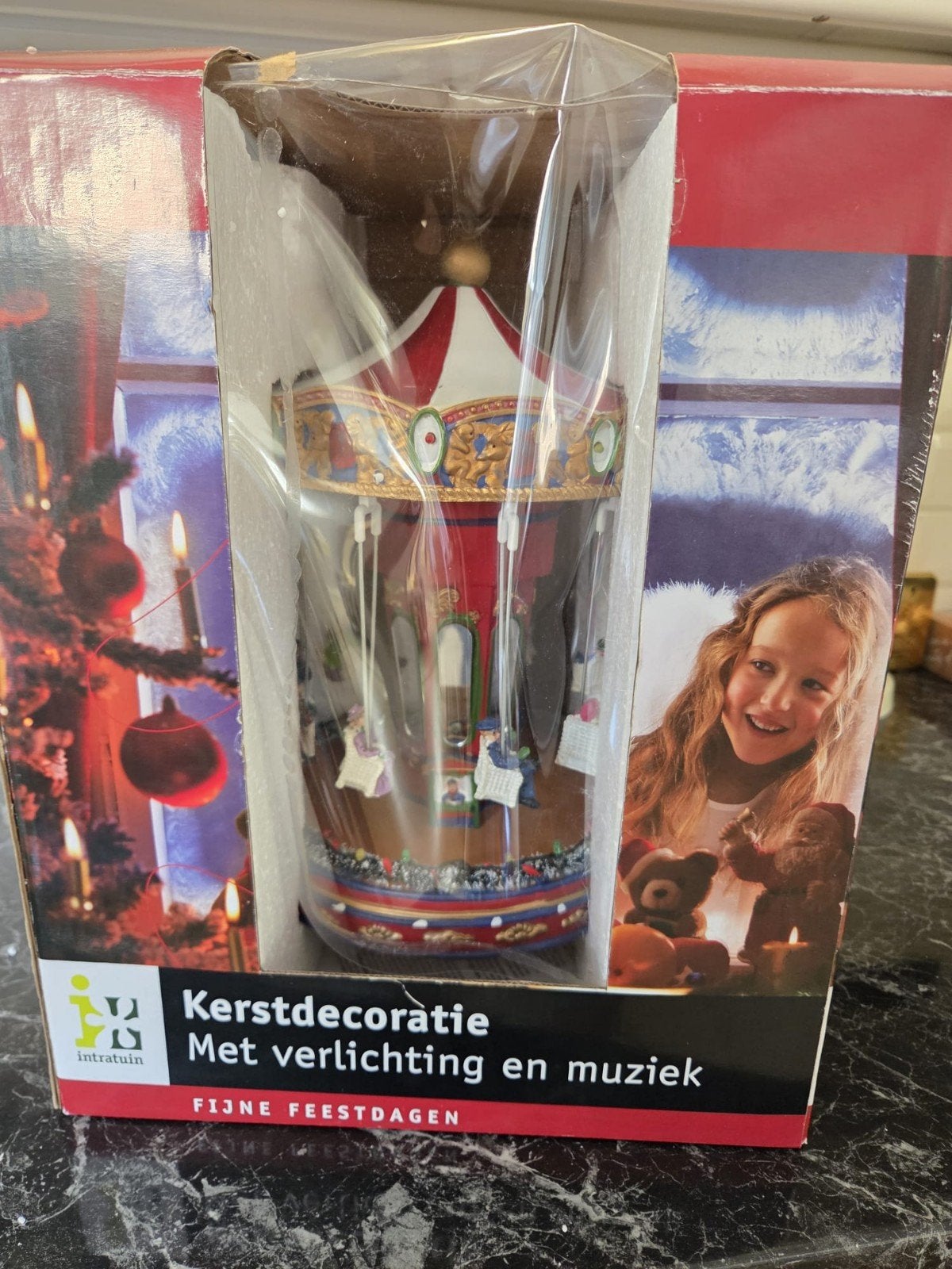 zweefmolen kerstdorp Intratuin, Diversen, Ophalen, Zo goed als nieuw