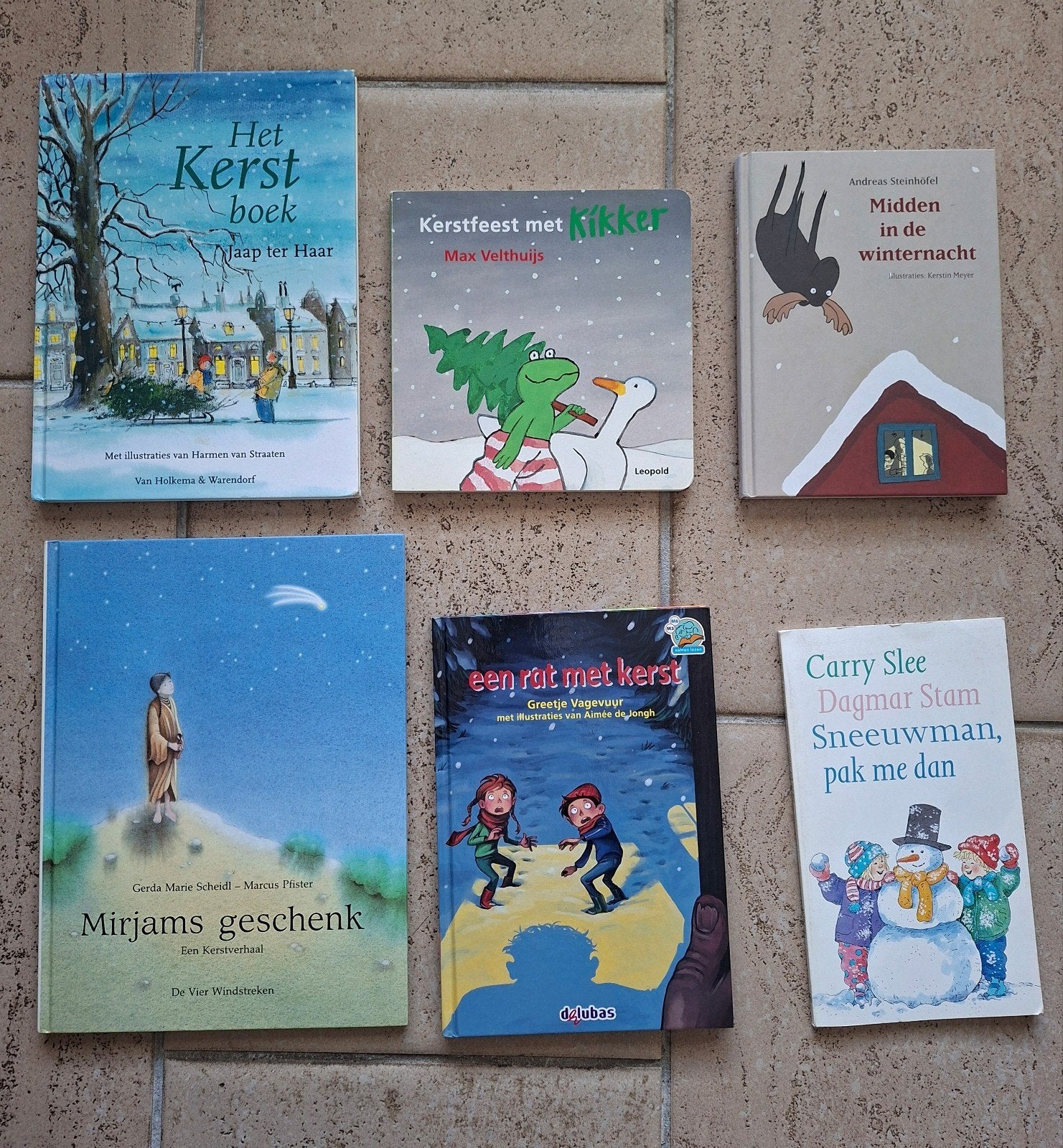 6 Kerstboeken voor kinderen - Diverse auteurs, Ophalen of Verzenden, Gelezen, Fictie algemeen