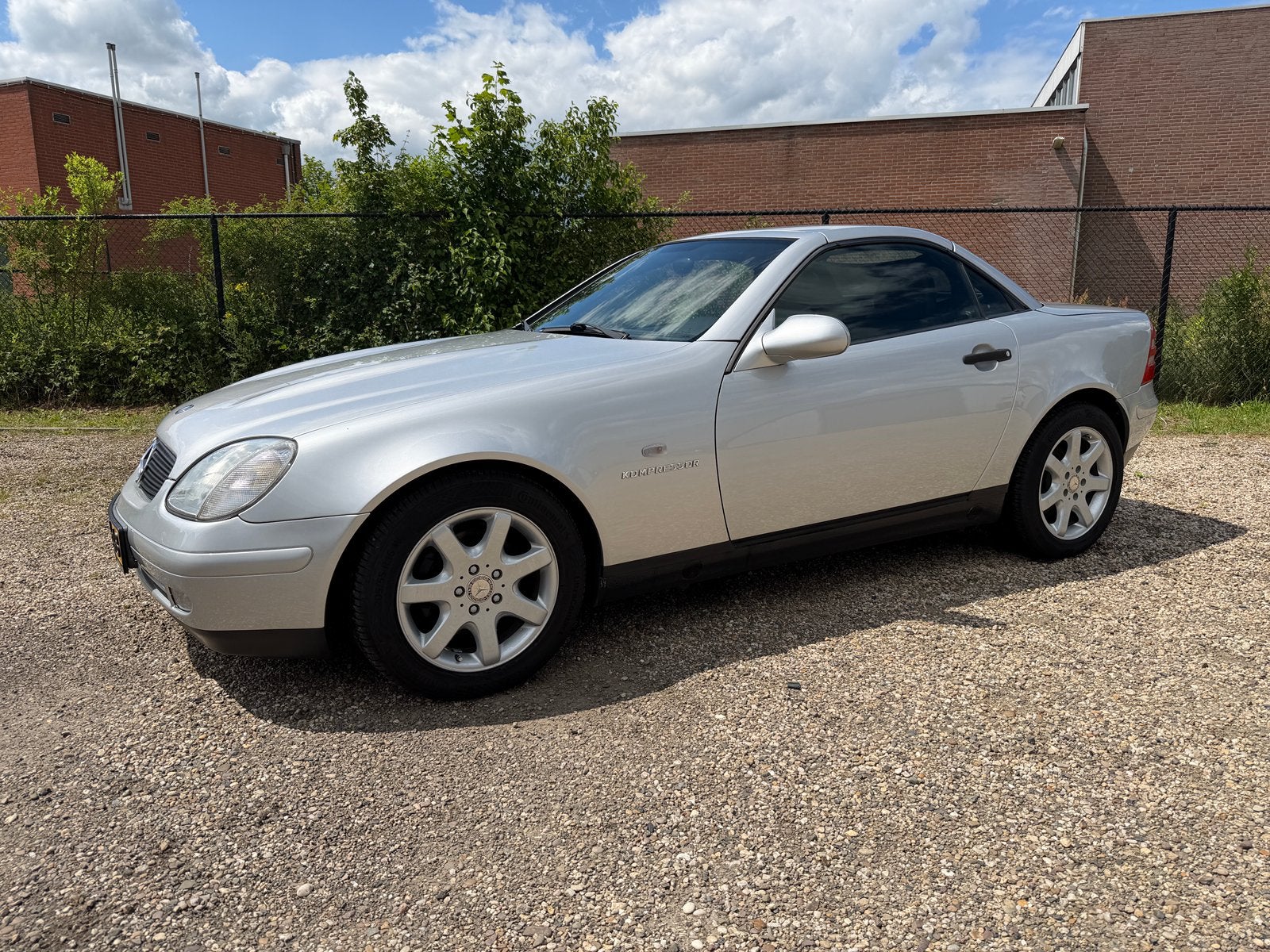 Mercedes-Benz SLK 2.3 Slk230 Kompr Roadster 1997 Grijs, Achterwielaandrijving, 1225 kg, 4 cilinders, Handgeschakeld