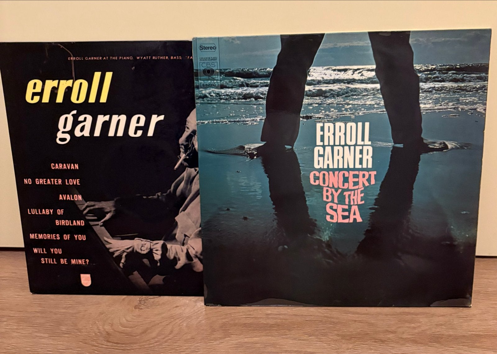 Erroll Garner - Concert by the Sea & Erroll Garner LP's, Cd's en Dvd's, Vinyl | Jazz en Blues, LP, Gebruikt, Ophalen of Verzenden