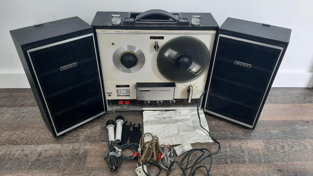 Sony Stereo Tapecorder / Band Recorder TC-252, Ophalen of Verzenden, Bandrecorder