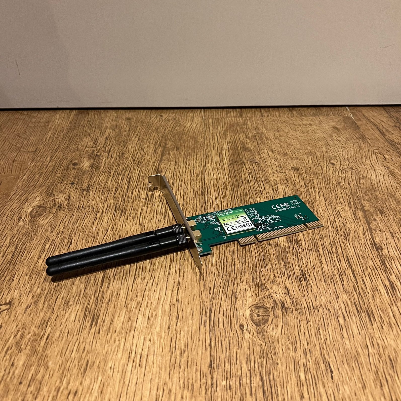 TP-Link 300mbps wireless PCI adapter, Computers en Software, Netwerkkaarten, Ophalen of Verzenden, Gebruikt, Intern