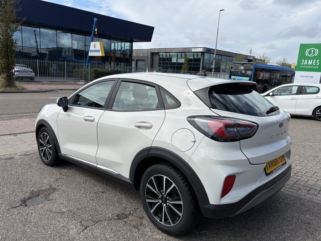 Ford Puma 1.0 EcoBoost Hybrid Titanium, Auto's, Stof, Wit, Origineel Nederlands, Bedrijf