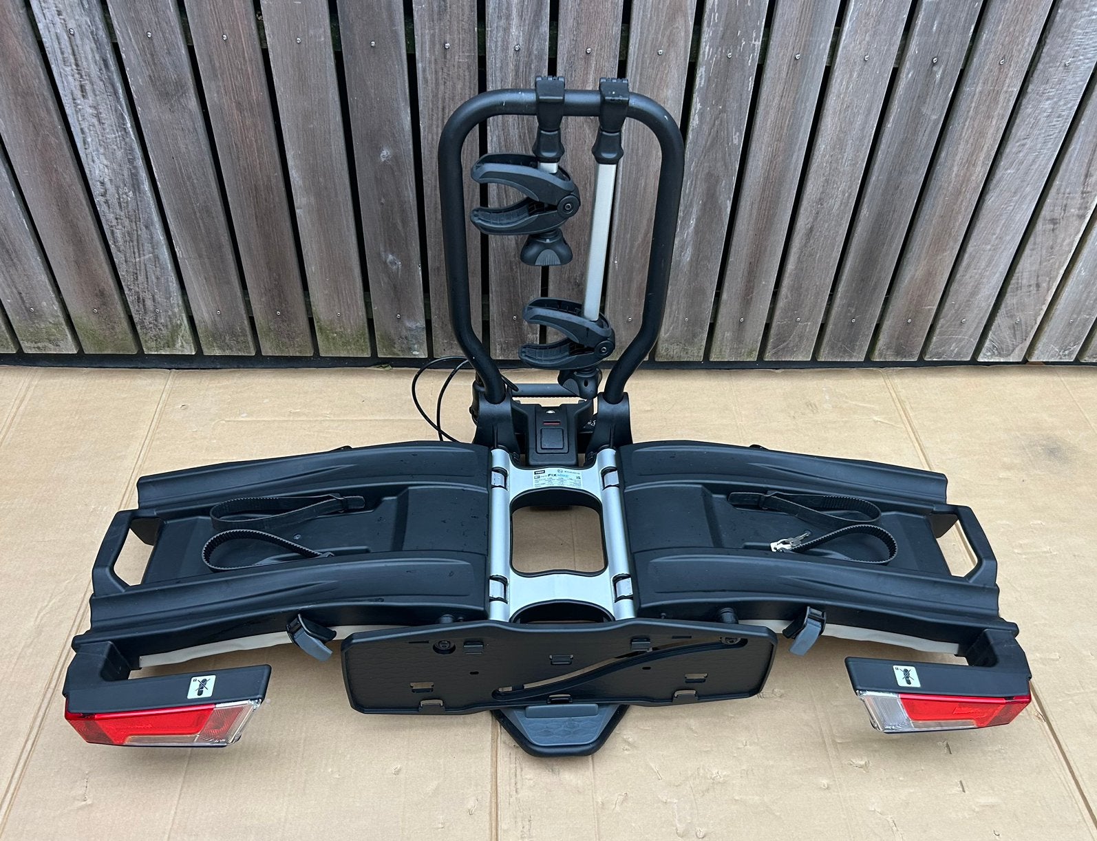 Thule VOLVO EasyFold FIX4BIKE fietsendrager, Ophalen, Zo goed als nieuw, Trekhaakdrager, Brede banden