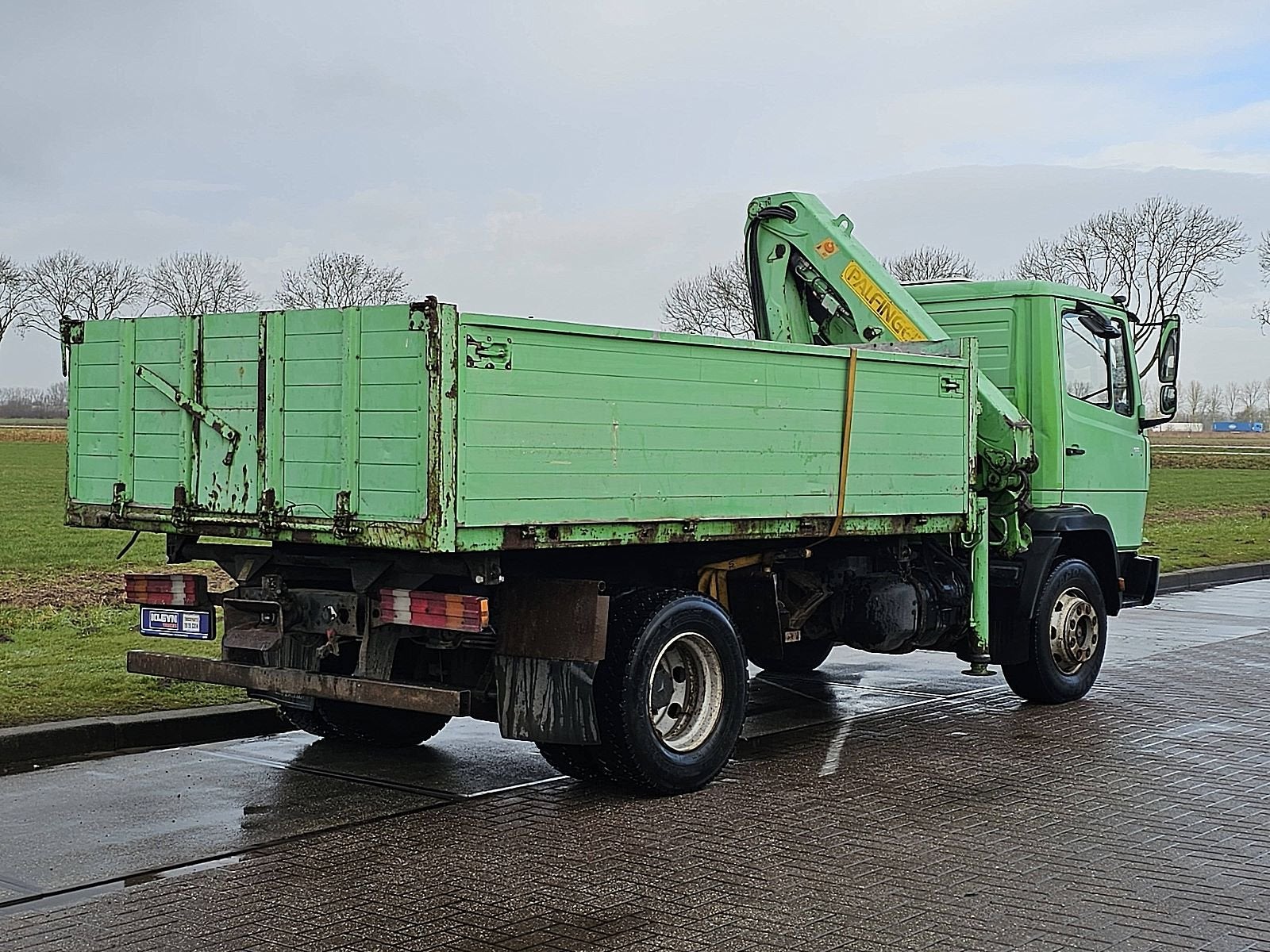MERCEDES-BENZ 1317 6 cyl. crane, Mercedes-Benz, Bedrijf, 165 pk, Te koop