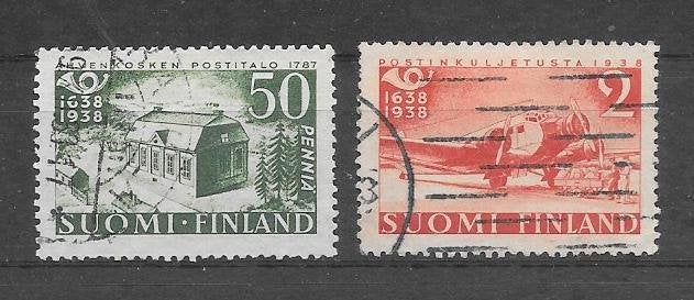 Finland 1938  Finse Post, Verzenden, Finland, Gestempeld