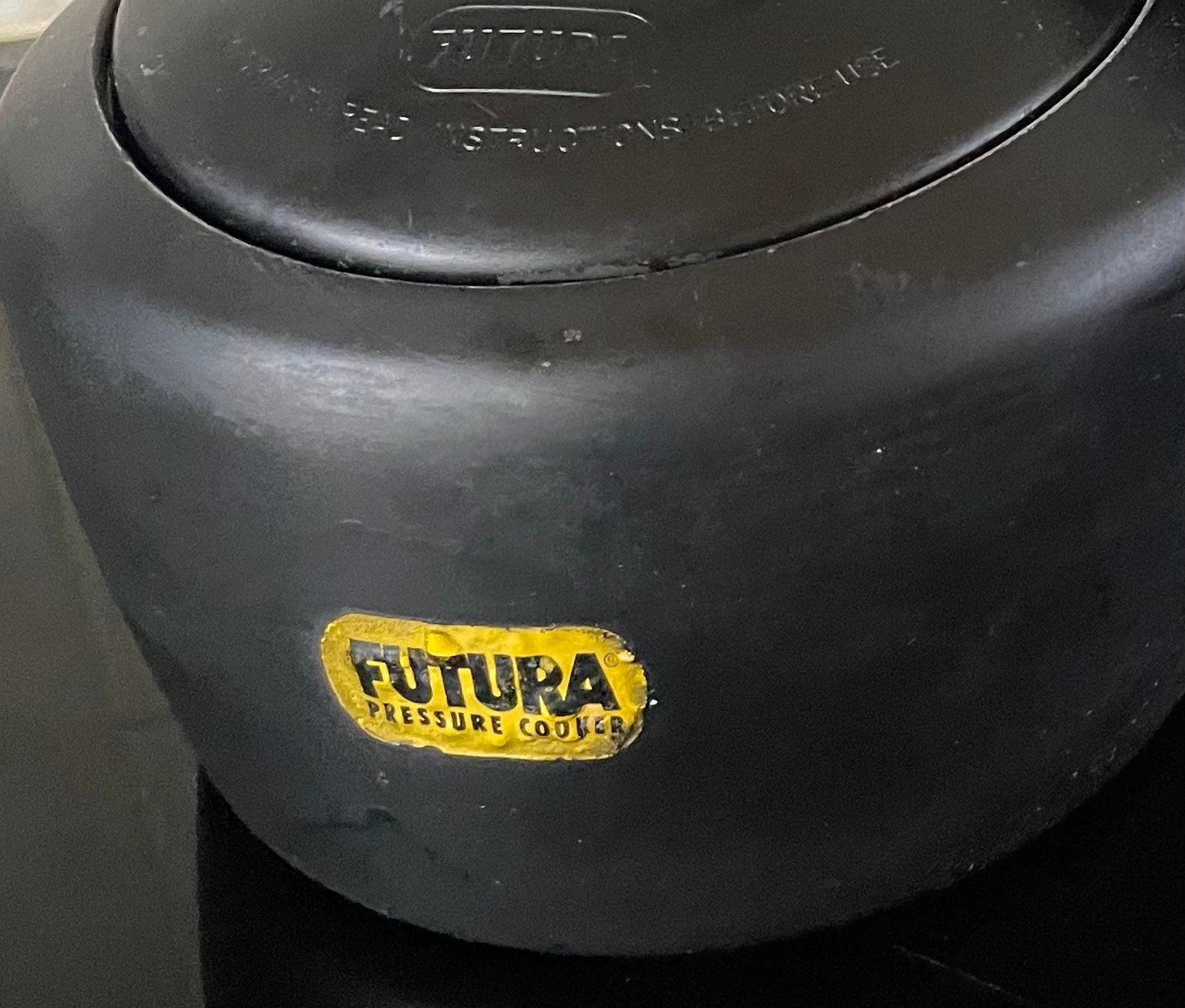 Futura Snelkookpan - 3 Liter - Zwart, Snelkookpan, Gebruikt, Aluminium, Ophalen of Verzenden