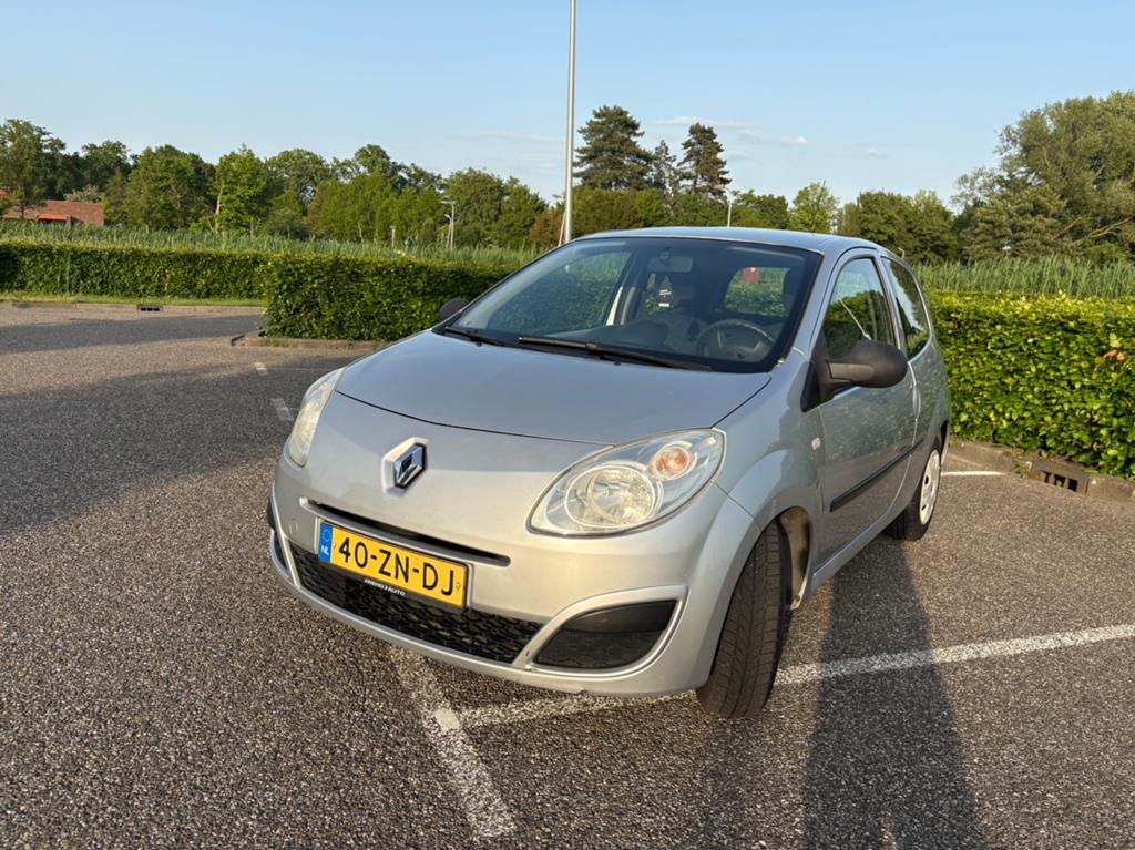 Renault Twingo 1.1 2008 Grijs, Auto's, Voorwielaandrijving, Twingo, 31 €/maand, 4 cilinders