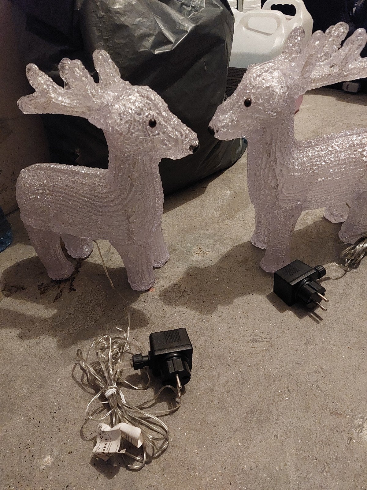 Kerst rendier, Ophalen, Gebruikt