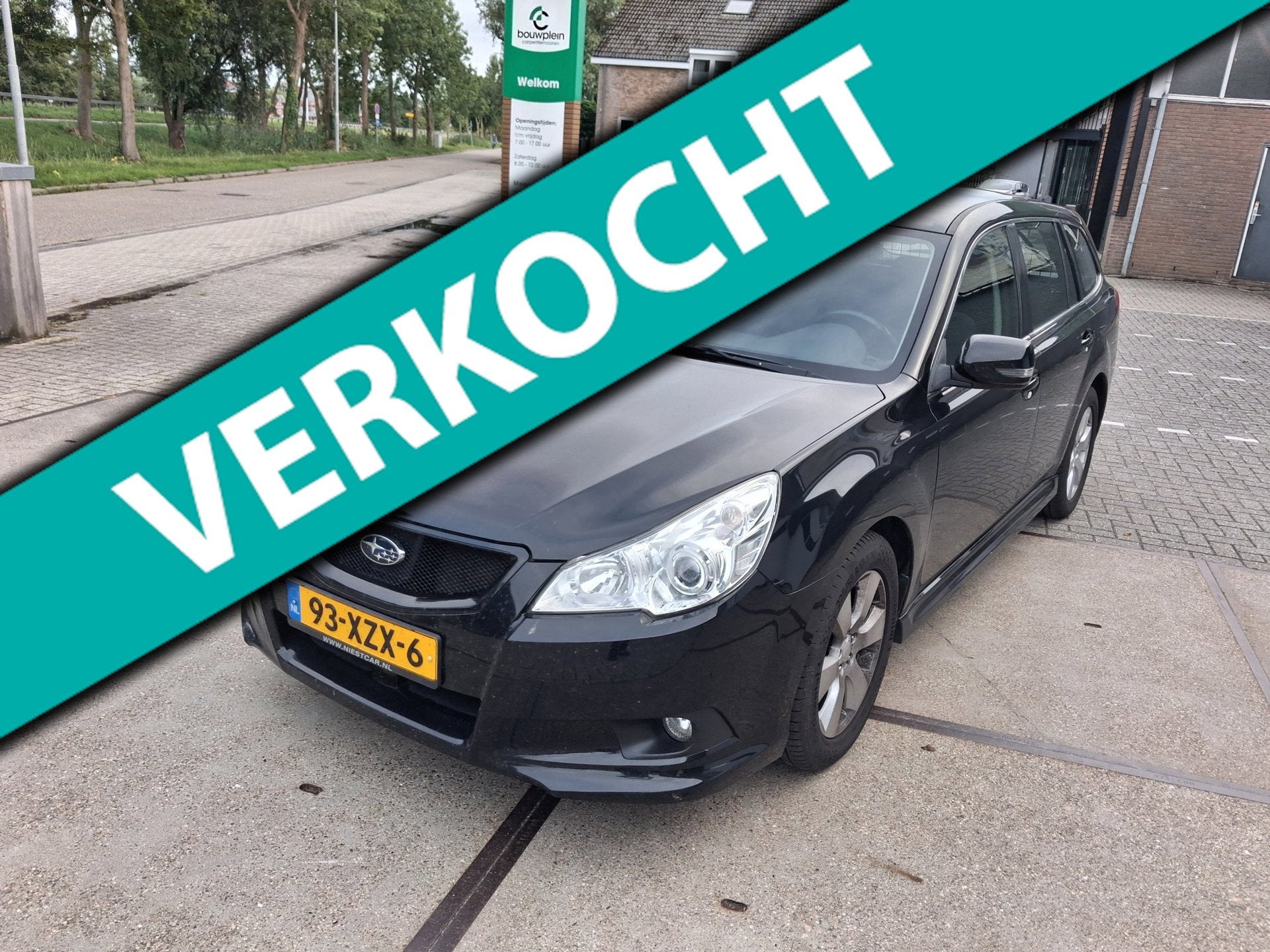 Subaru Legacy Touring Wagon 2.0i Intro ((( goedonderhouden ), Auto's, Euro 5, Gebruikt, 4 cilinders, Origineel Nederlands