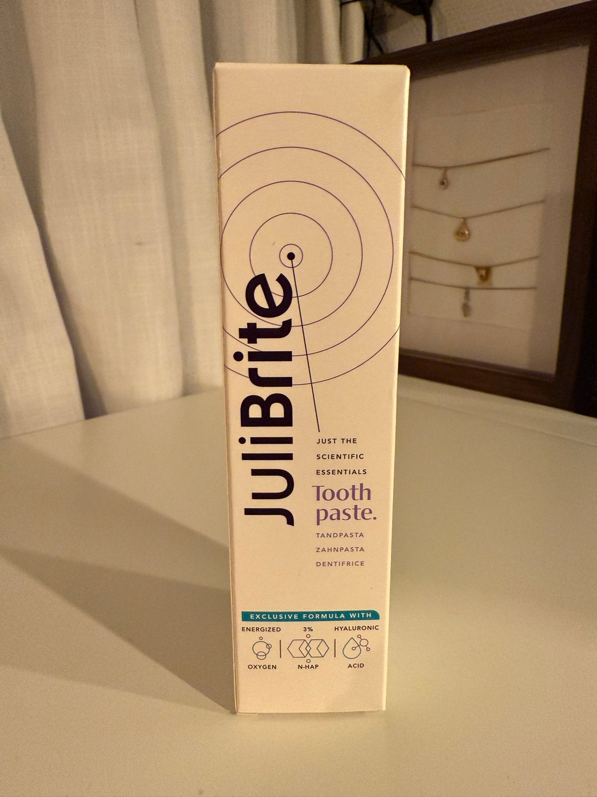 JuliBrite Minerale Tandpasta - Nieuw en Ongeopend, Ophalen of Verzenden, Nieuw, Tandpasta