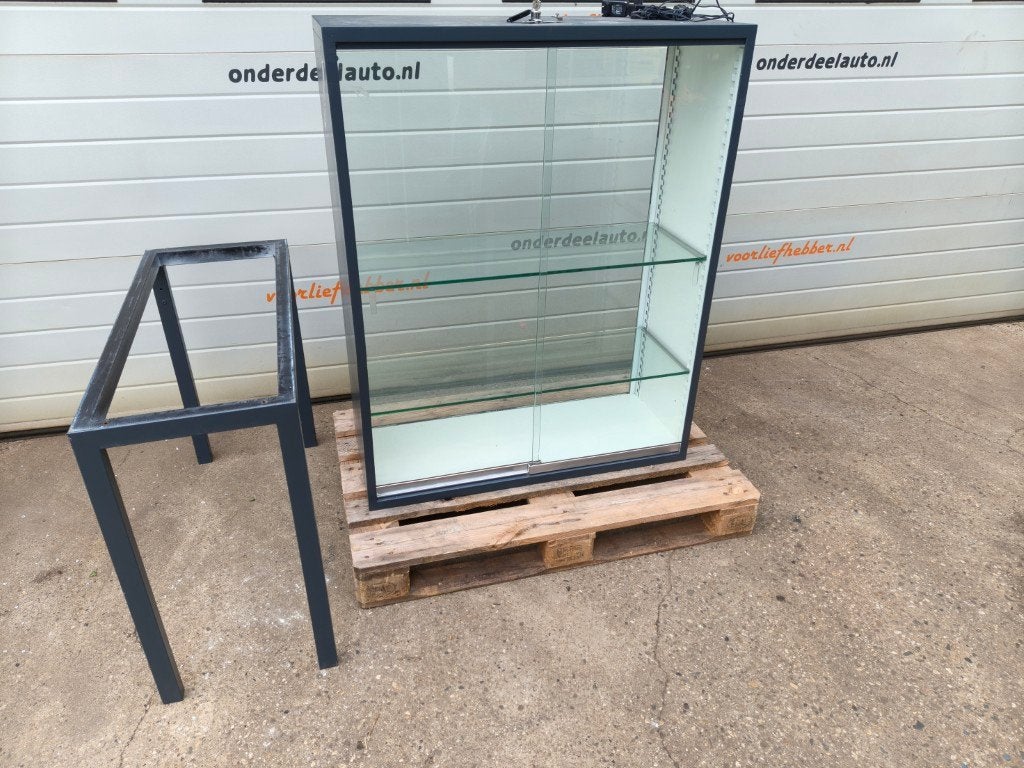 vitrinekast, winkeldisplay, Huis en Inrichting, Kasten | Vitrinekasten, Ophalen, Glas, Metaal / glas, Display