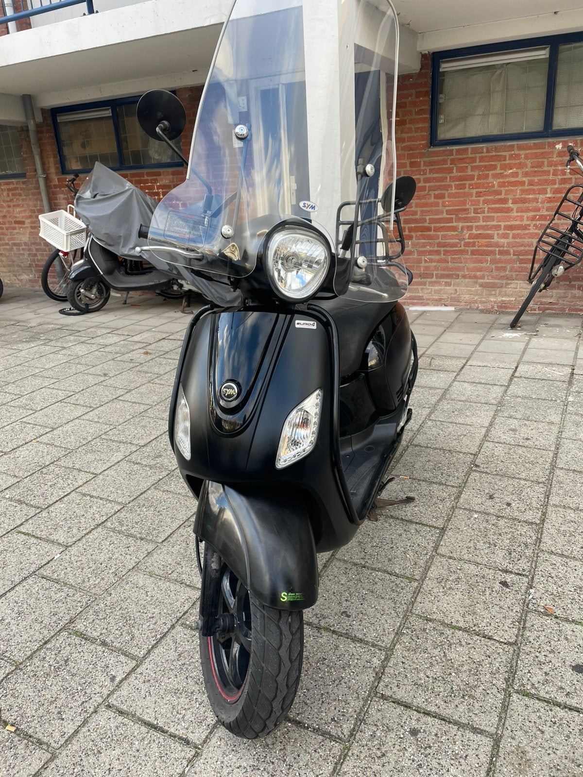 Sym fiddle 3 2018, Fietsen en Brommers, Ophalen of Verzenden, Zo goed als nieuw, Benzine, Fiddle