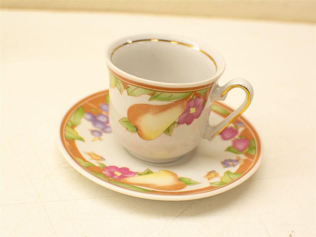 17 delig FP Fena porseleinen thee servies 37248, Ophalen of Verzenden, Gebruikt, Aardewerk, Bord(en)