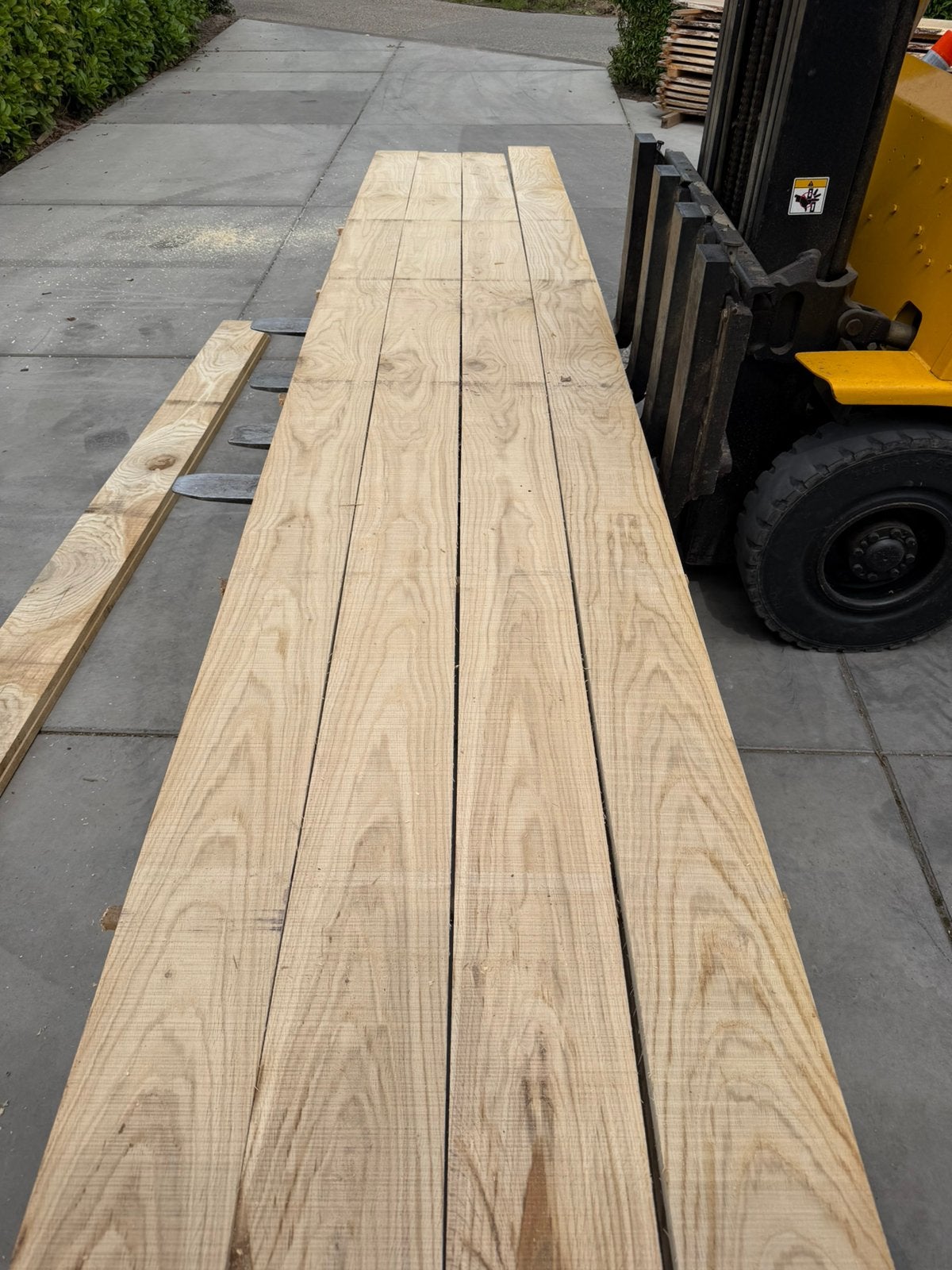 Zeer mooie eiken planken 420x20x2,5 cm, Ophalen, Zo goed als nieuw, 250 cm of meer, Planken