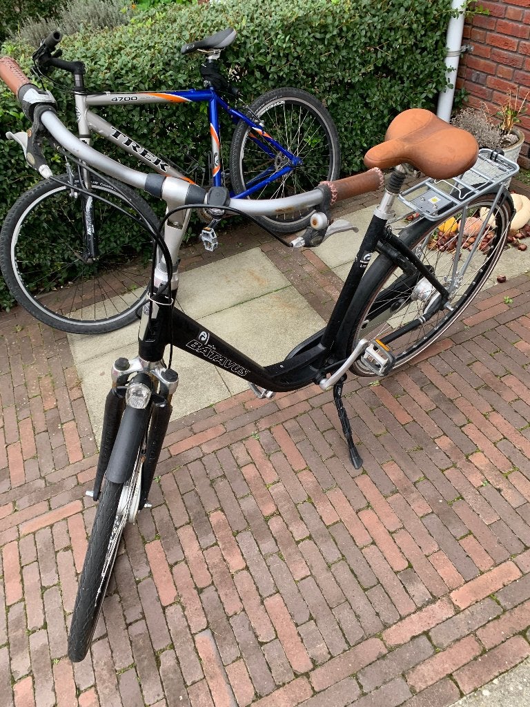 fiets dames Batavus 53, Ophalen, Versnellingen, Batavus, Schijfrem