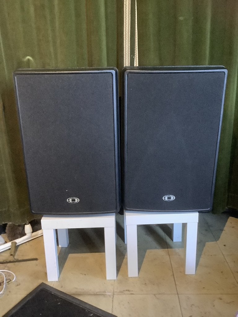 Dynacord boxen en versterker, crossover dbx + kabels, Overige typen, Zo goed als nieuw, 120 watt of meer, Ophalen