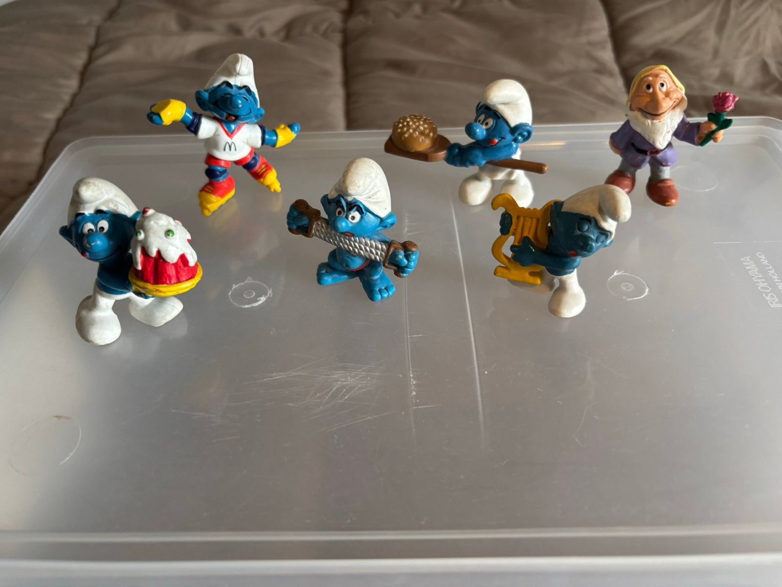 Smurfen en Gargamel beeldjes - Vintage collectie, Verzamelen, Ophalen of Verzenden, Gebruikt, Verschillende Smurfen, Poppetje, Figuurtje of Knuffel