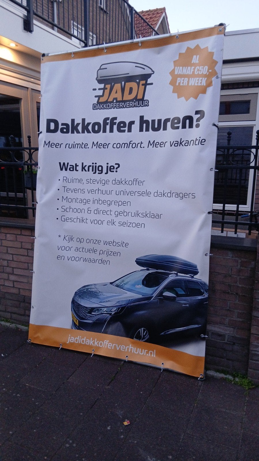Dakkoffers en dakdragers te huur regio Purmerend, Ophalen of Verzenden