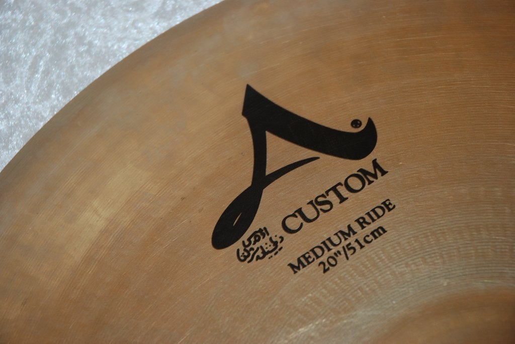 Zildjian A custom medium ride  20 inch   <26261342>, Muziek en Instrumenten, Instrumenten | Onderdelen, Gebruikt, ., Drums of Percussie