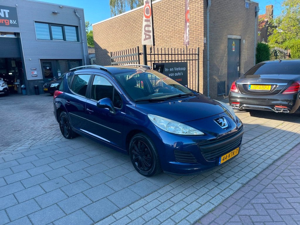 Peugeot 207 SW 1.4 VTi X-line 2e Eigenaar! Trekhaak Airco NA, Voorwielaandrijving, Gebruikt, Blauw, Origineel Nederlands