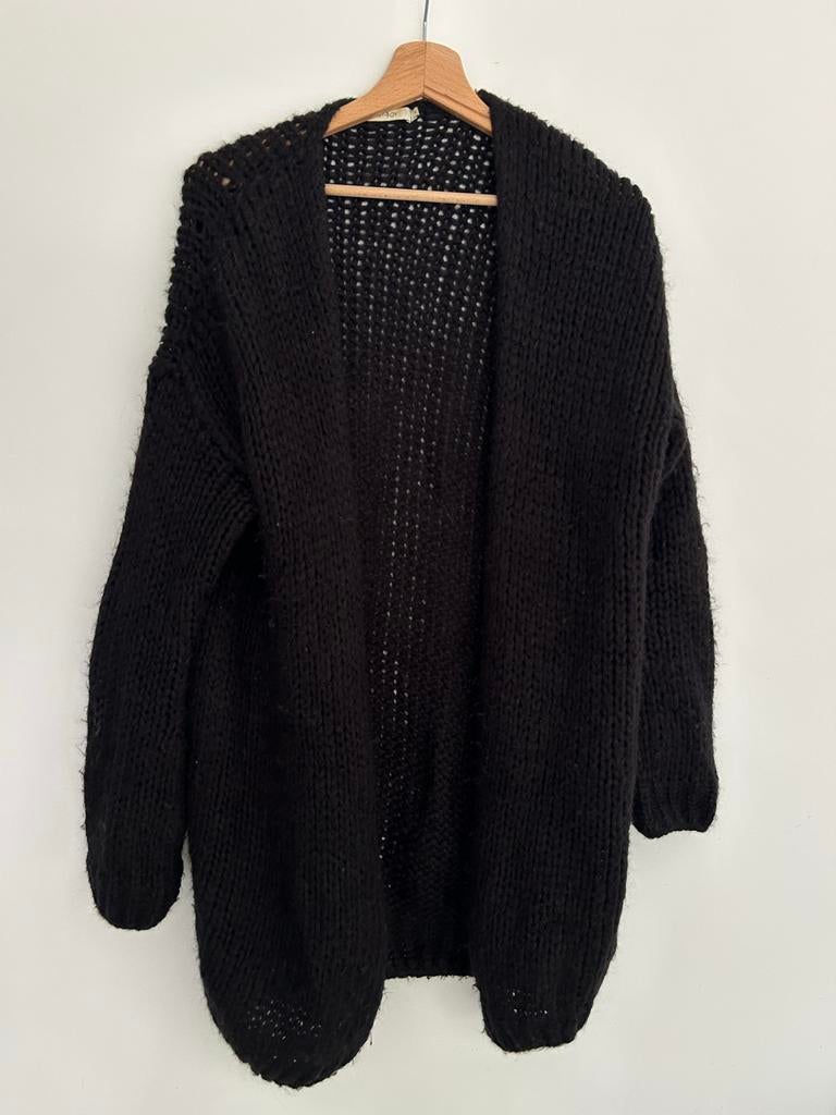 Sissy Boy Zwart Mohair Vest Maat S, Ophalen of Verzenden, Gedragen, Maat 36 (S), Zwart